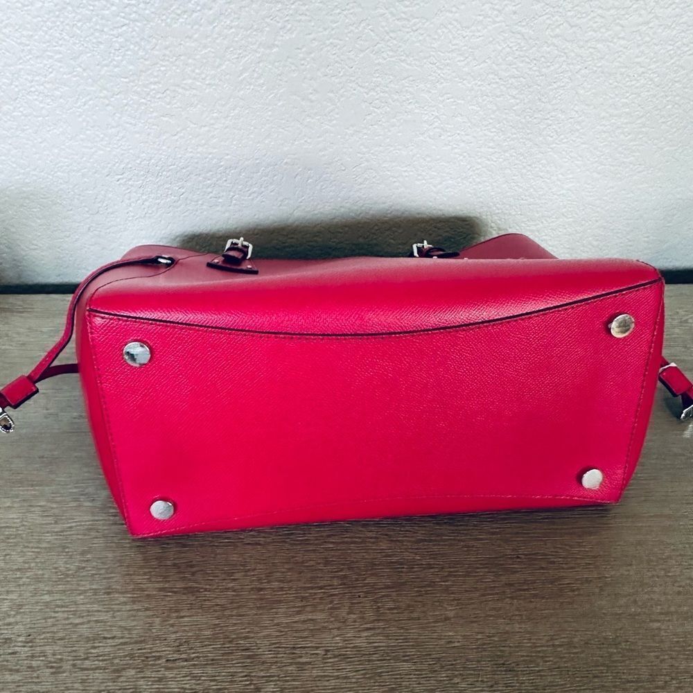 NWOT Michael Kors Pink Raspberry Voyager Tote Shoulder Bag Purse - Picture 9 of 12